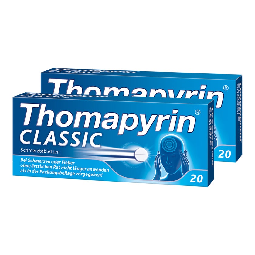 Thomapyrin Classic Doppelpack 2X20 St
