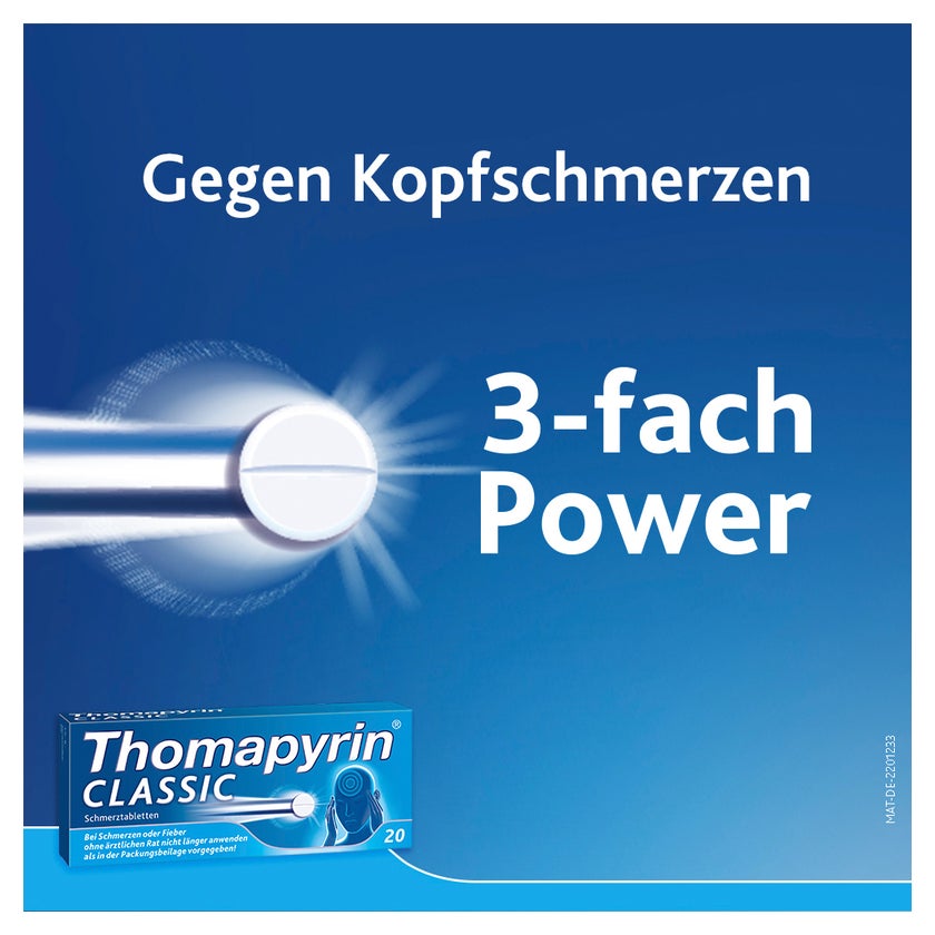 Thomapyrin Classic Doppelpack 2X20 St