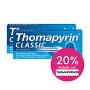 Produktabbildung: Thomapyrin Classic Doppelpack 2X20 St