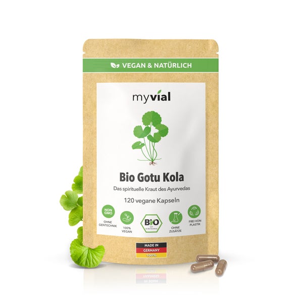 myvial® Bio Gotu Kola 120 Kapseln vegan 120 St