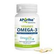 Produktabbildung: OmegaVie® veganes Omega-3 Algenöl - 60 vegane Kapseln 60 St