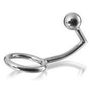 Metal Hard - Penisring mit Anal-Eindringlingshaken 1 St
