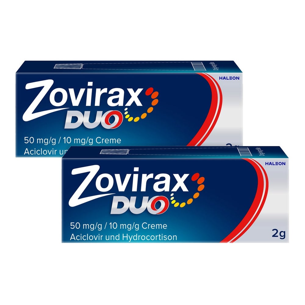 Zovirax Duo Doppelpack 2X2 g