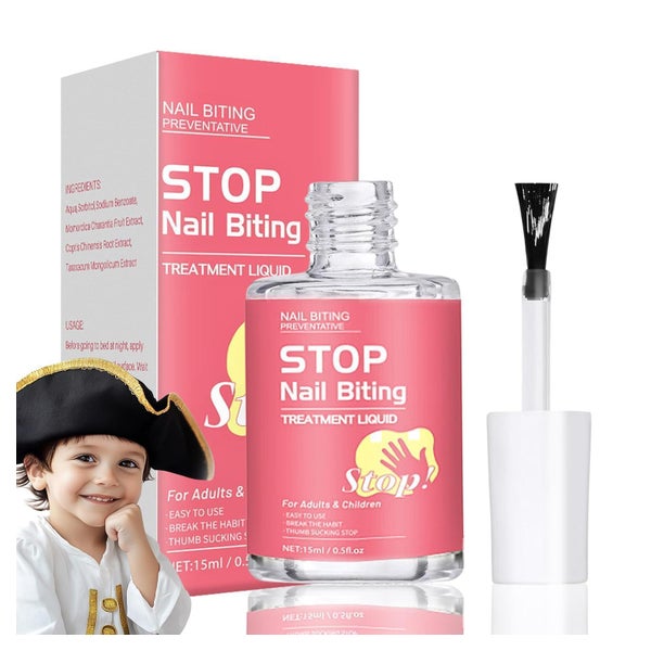 Nagellack No Bite Anti-Nagelkauen bitter Geschmack natürlich 1 St