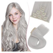 Haarteil Clip in Extensions 8PCS Kunstfaser 18 Zoll 45 cm #G 1 St