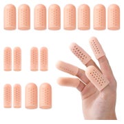 Fingerschutz Silikon Gel Fingerlinge Fingerkappen 16 Stück B 1 St