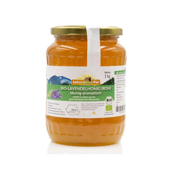 ImkerPur. Bio Lavendelhonig (roh) 1 kg