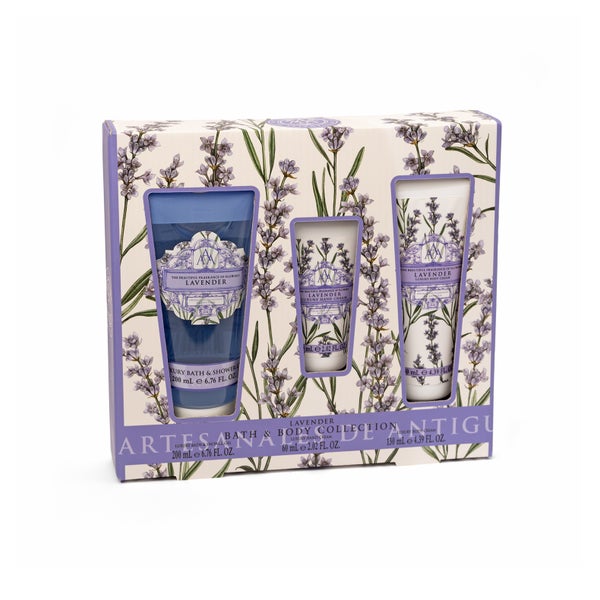 Triple AAA Bath & Body Collection Geschenkset Lavendel 390 ml