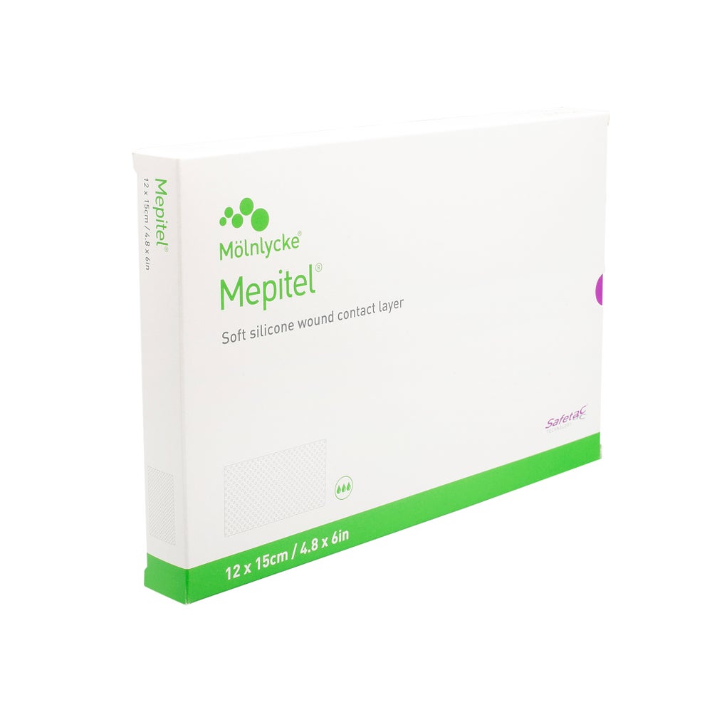 Mepitel Silikon Netzverband 12x15 cm ste 5 St