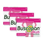 Produktabbildung: Buscopan Plus bei Regelschmerzen 3X10 St