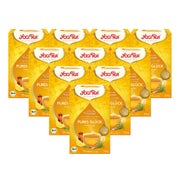 Yogi Tea - Pures Glück Für die Sinne Bio Kräutertee | 10x37,4g 10x17 St