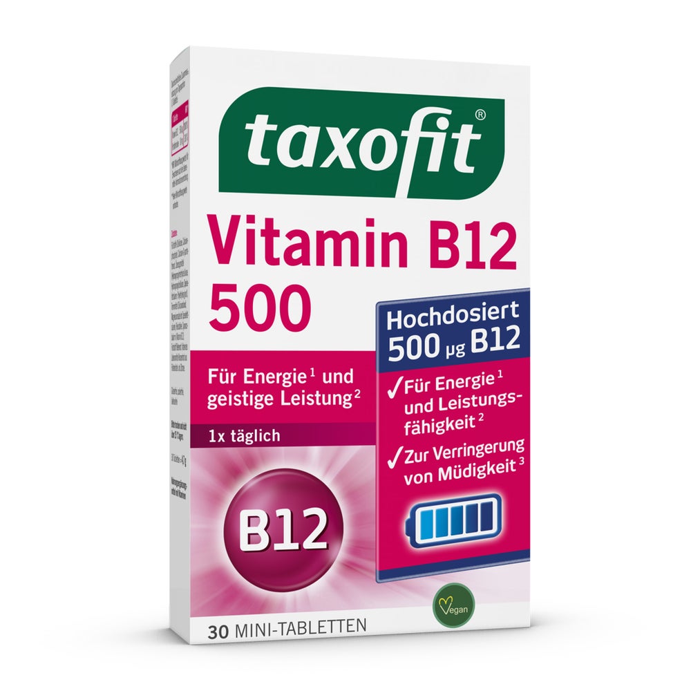 Taxofit Vitamin B12 500 Minitabletten 30 St