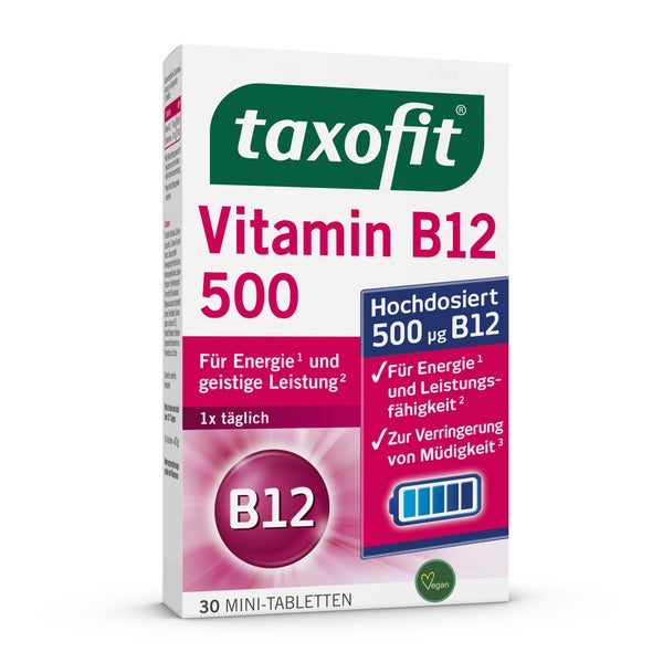 Taxofit Vitamin B12 500 Minitabletten 30 St
