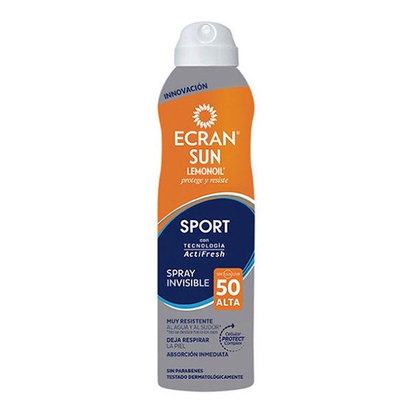 ECRAN SUNNIQUE - Spray Protector Sport FPS 50 - Sport Sonnenschutz Spray 250 ml