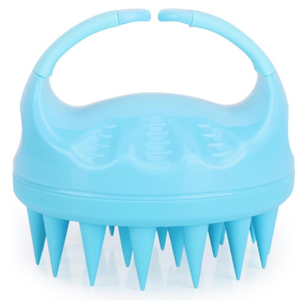 Ergonomische Kopfhaut Massagebürste mit weichen Silikonborst 1 St