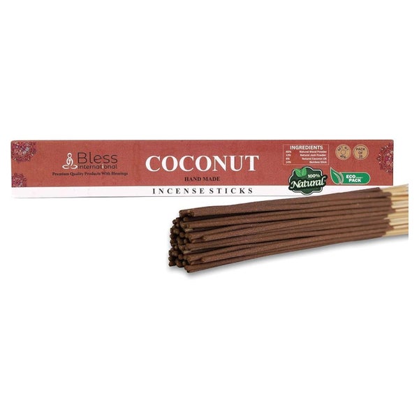 Räucherstäbchen Handgetaucht Chemikalienfrei Coconut 25 Stic 1 St