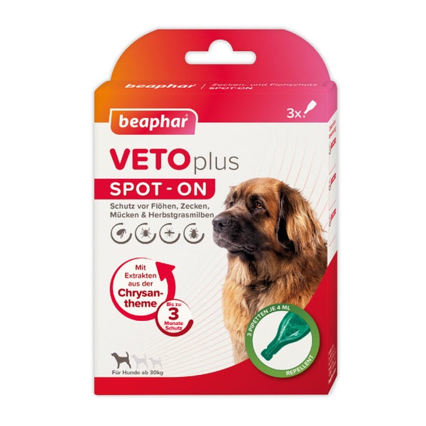 Beaphar VETOplus SPOT-ON für große Hunde über 30 kg 1 St
