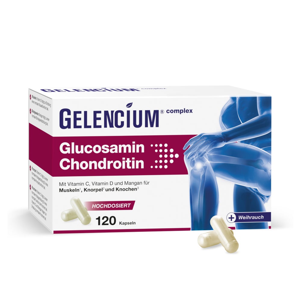 GELENCIUM Glucosamin Chondroitin 120 St