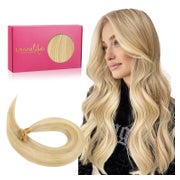 Echthaar 45cm-50s 1-U Tip#16 22 Hellblond Highlights Goldblo 1 St