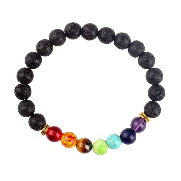 YOGA-ARMBAND VULKANSTEIN NATURSTEINE UNISEX 1 St