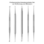 Komedonenheber & Komedonenquetscher Set 5 tlg.