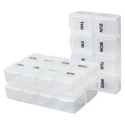 Serfeymi Tablettenbox 7 Tage Klein Medikamenten Aufbewahrung 1 St