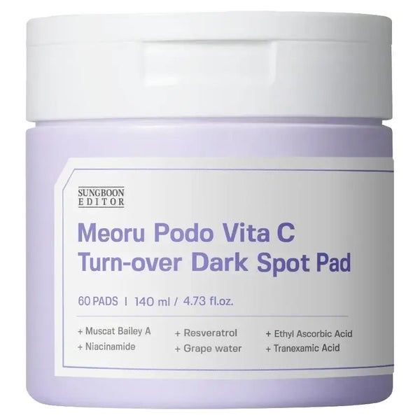 SUNGBOON EDITOR Meoru Podo VitaC Turn-over Dark Spot Pad 60 St