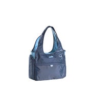 Wickeltasche / Handtasche Tote Bag mit großem Innenraum und zwei Taschen an den Seiten