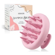 SERKER Kopfhaut Massagebürste Shampoo Bürste Silikon Haarmas 1 St