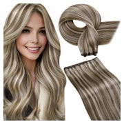 Extensions Echthaar Haartressen Braun 50cm-100G 4.92-Weft-#p 1 St