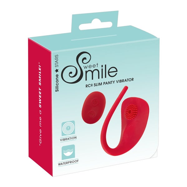 Sweet Smile - RC Slim - Ferngesteuerter Panty Vibrator 1 St