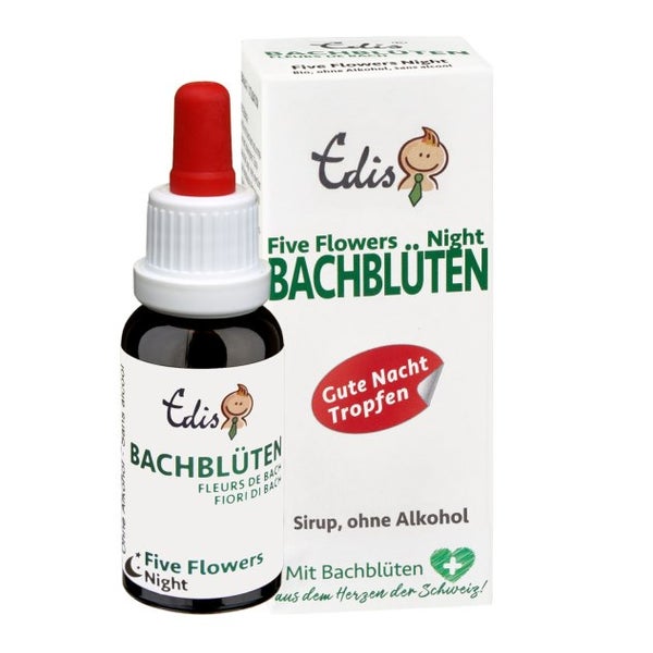 Edis® Five Flowers Night Gute Nacht Tropfen alkoholfrei Bio 0.020 l