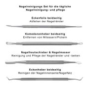 Nagelreinigungs Set 4 tlg.