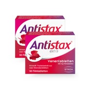 Produktabbildung: Antistax Venentabletten - Doppelpack 2X30 St