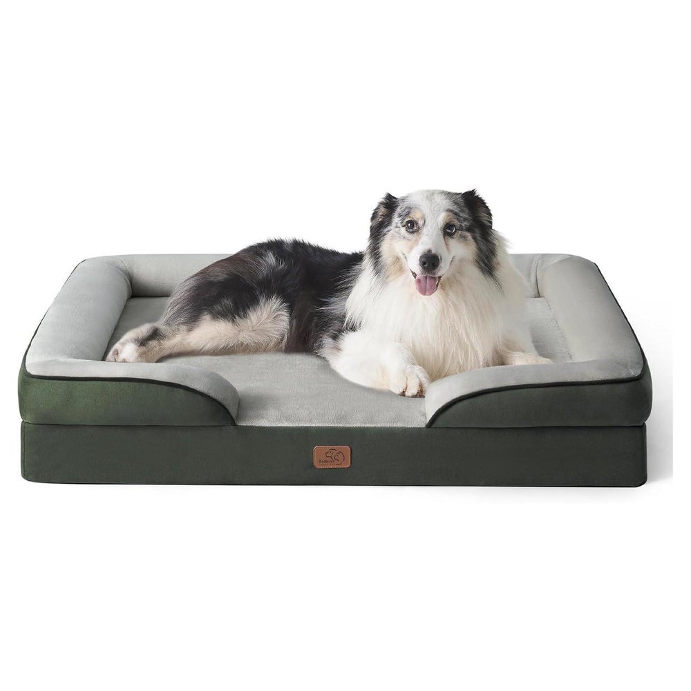 Hundebett orthopädisches Hundesofa L 106 x B 80 x H 17 cm Ta 1 St