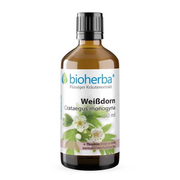 Bioherba Weißdorn Crataegus monogyna Tropfen Tinktur 100 ml