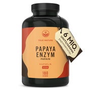 Papain Kapseln - Papaya Enzym - Vegan & Made in Germany 180 St