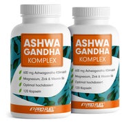 ProFuel Ashwagandha Komplex mit KSM-66 - 2x 120 Kapseln 240 St
