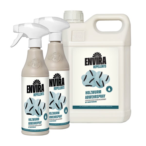 Envira Holzwurm Abwehrspray im Nachfüllpack