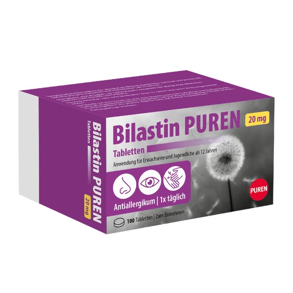 Bilastin PUREN 20 mg Tabletten 100 St