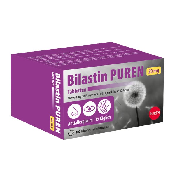 Bilastin PUREN 20 mg Tabletten 100 St