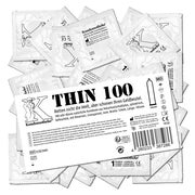 Produktabbildung: «THIN» dünne Kondome, 53 mm, vegan, 100 Stück (100 Kondome) 100 St