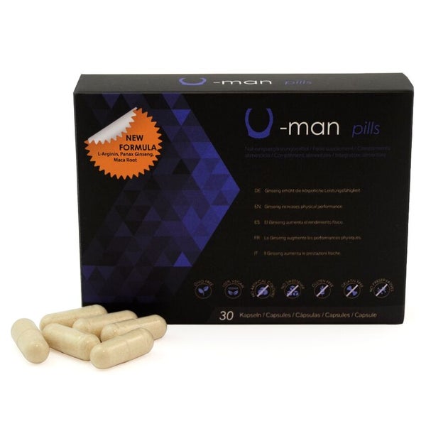 500cosmetics - U Man - Potenzkapseln 30 St
