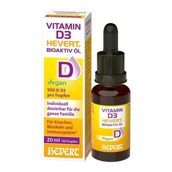 Vitamin D3 Hevert Bioaktiv Öl 20 ml