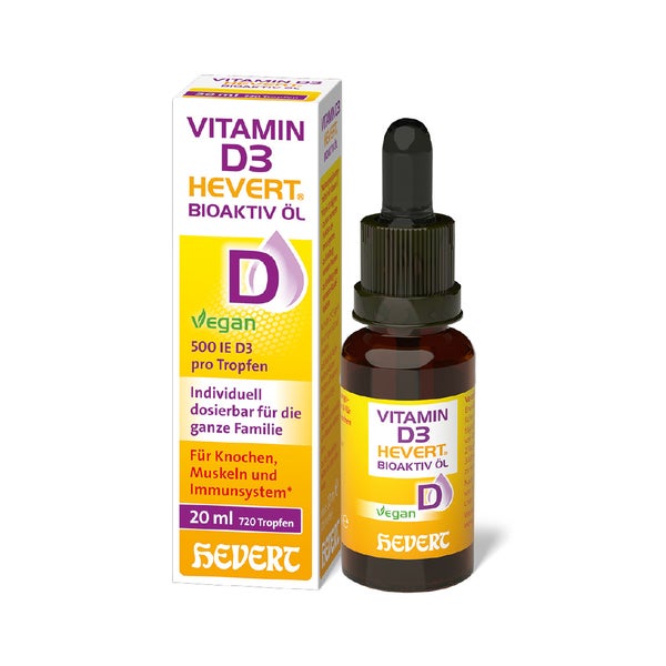 Vitamin D3 Hevert Bioaktiv Öl 20 ml