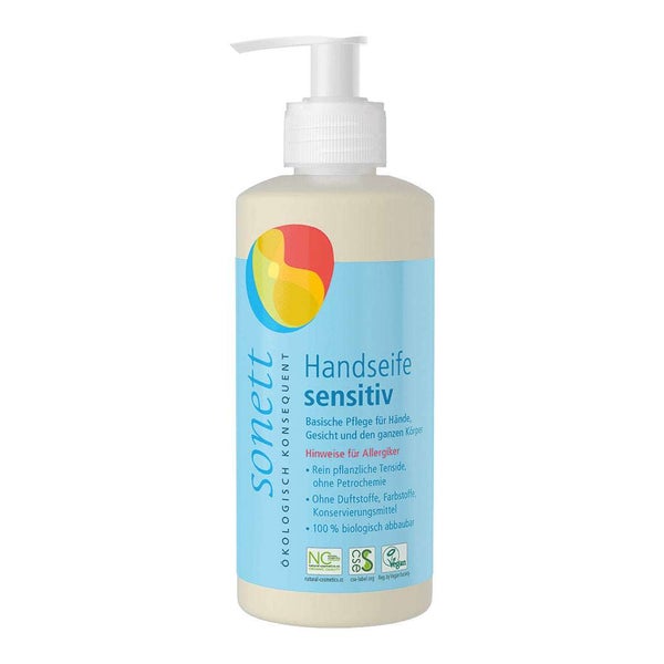 Sonett Handseife sensitiv Spender Bio 300 ml