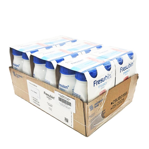 Fresubin Energy Drink Erdbeere Trinkflasche 6X4X200 ml