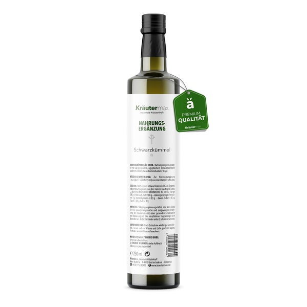 Kräutermax Schwarzkümmel Öl 250 ml