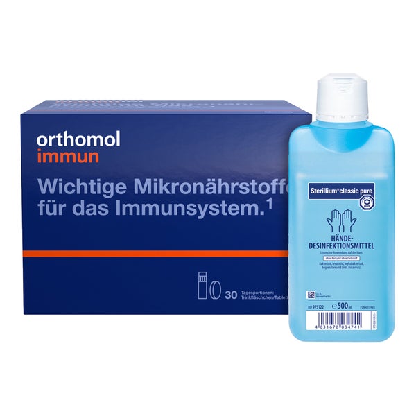 Orthomol Immun + Sterilium Set groß 1 St