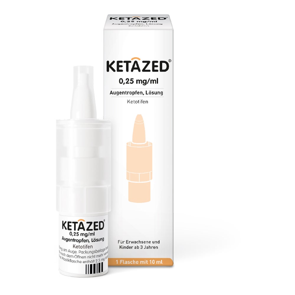 Ketazed Augentropfen 1X10 ml
